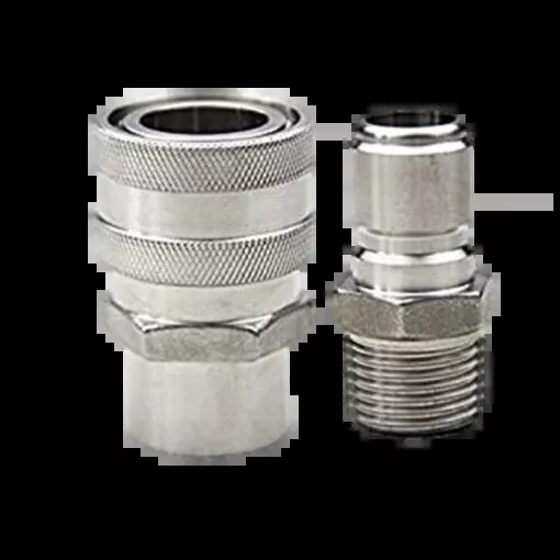 1/2 Inch Stainless Steel Quick Connect Set