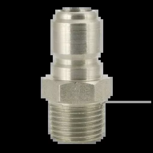 1/4 Inch Male Plug Stainless Steel Quick Connect