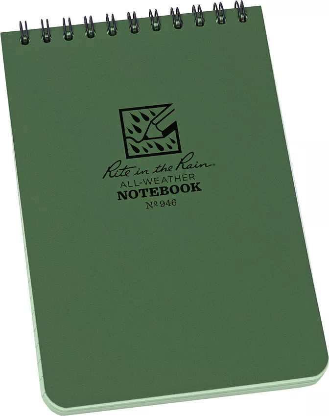 4 x 6 Top Spiral Notebook