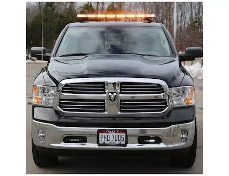 49 Inch LED Modular Light Bar - Amber Only with Built-In Traffic Advisor- 8893049
