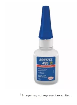 495™ Super Bonder Instant Adhesive, 1 oz, Bottle, Clear