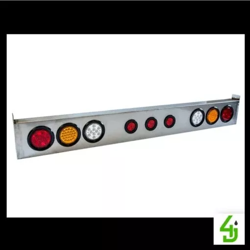 66 Inch Light Bar Kit - LED Round with Reverse Light 8891166