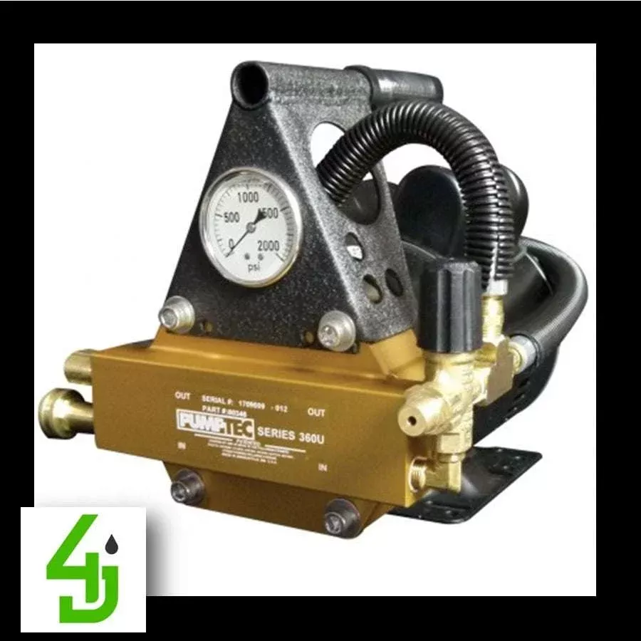 80836 Pumptec Hard Surface Pump Motor Set, 356U-220/M44, 230 Volt
