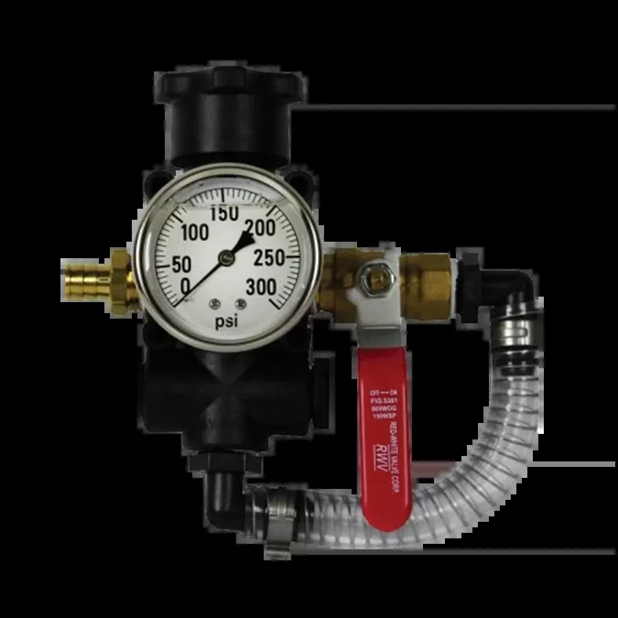 80907 Pumptec Regulator Assembly, 9025, w/By-Pass Assembly 80 PSI