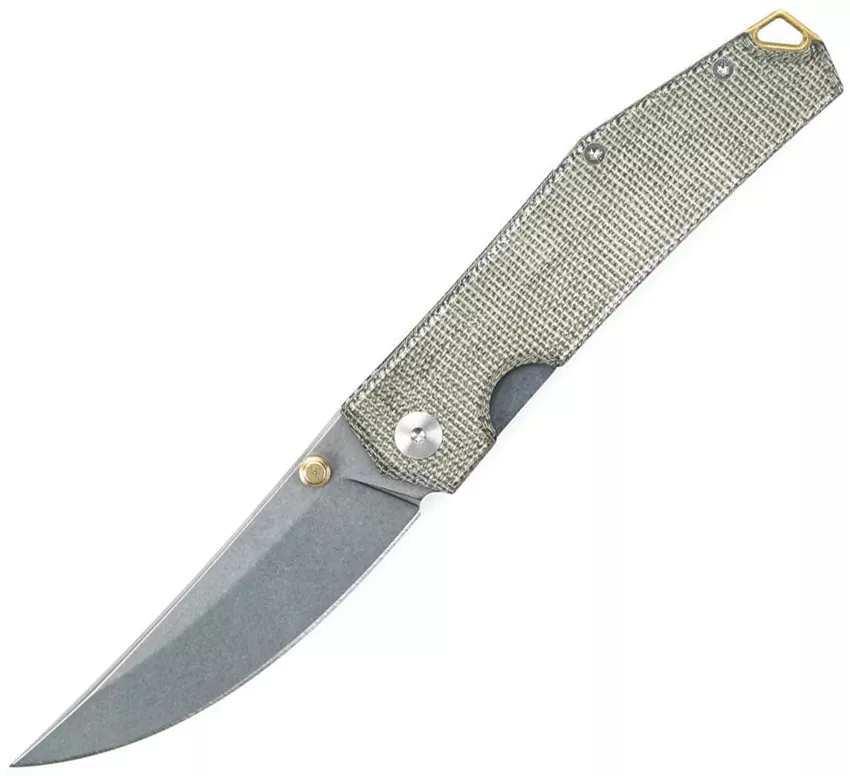 ACE Clyde Linerlock Green Mic