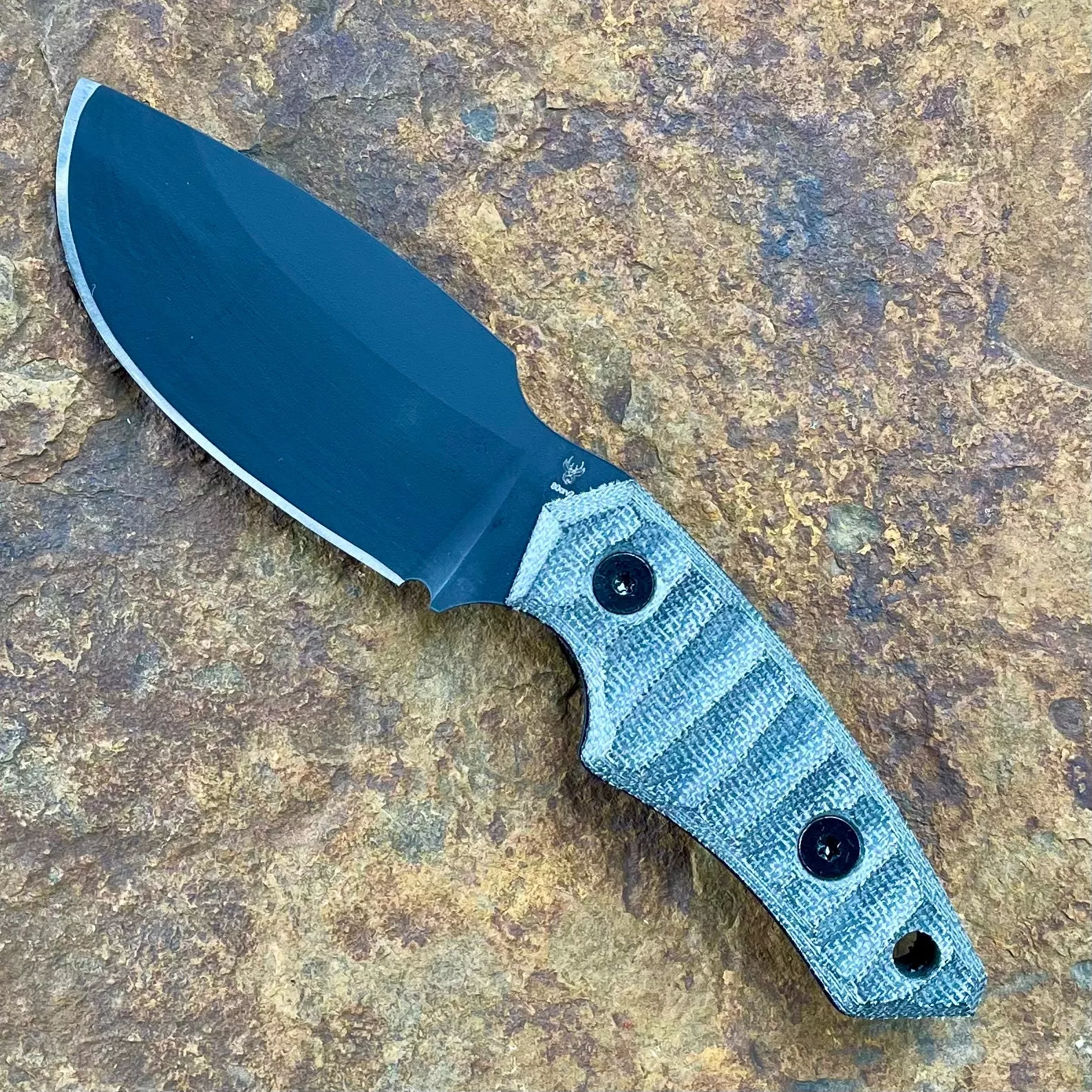 Afanc in 80CrV2 Blk/Green Micarta