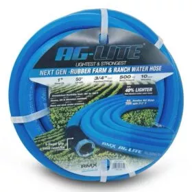 Ag-Lite Rubber Water Hose Assembly 1 inchx 50 ft ALONE50