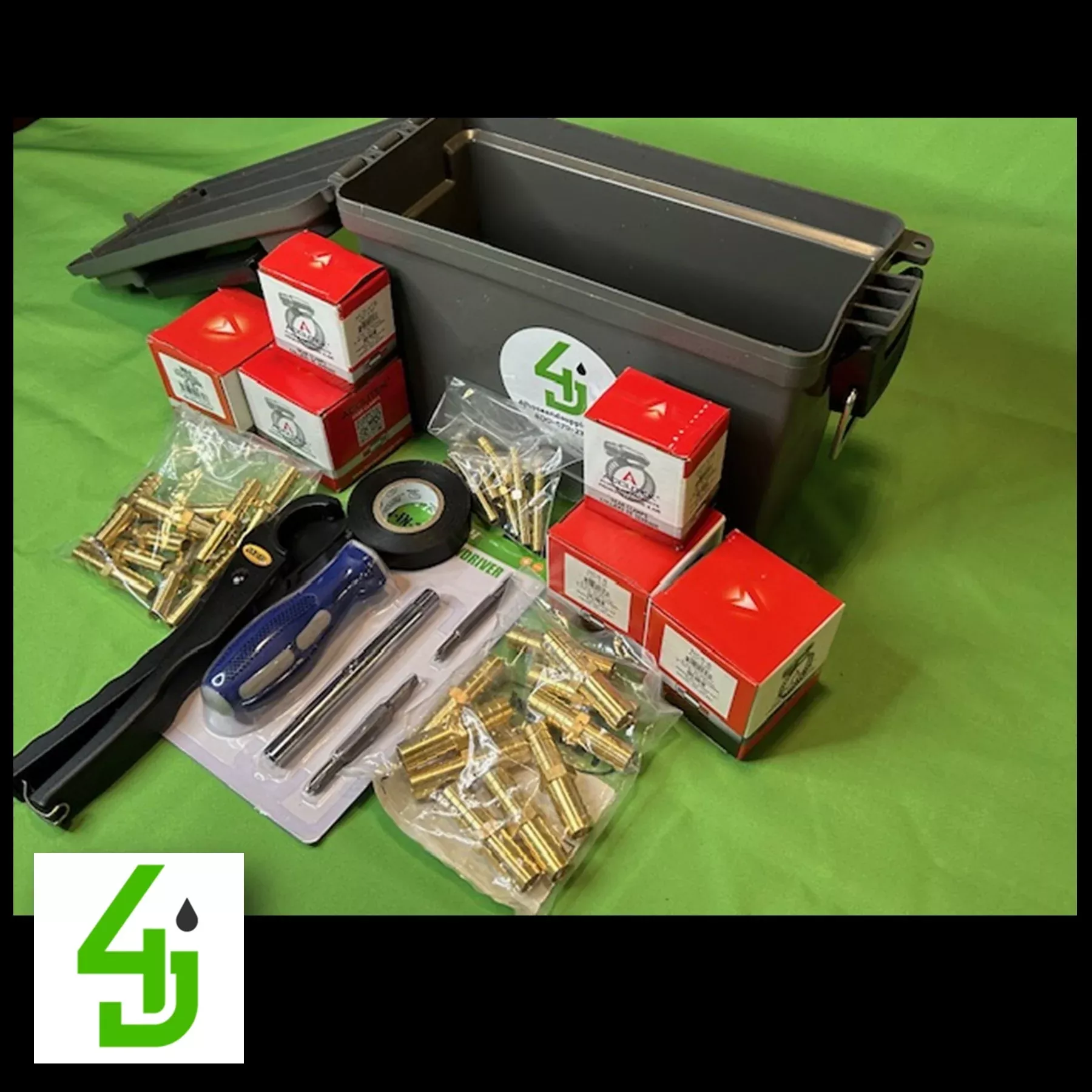 Ammo Box Hose Repair Kit Max with Tools Splices and Clamps