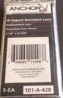 ANCHOR 101-A-428 IR Impact Replacement Lens(5 Pack)