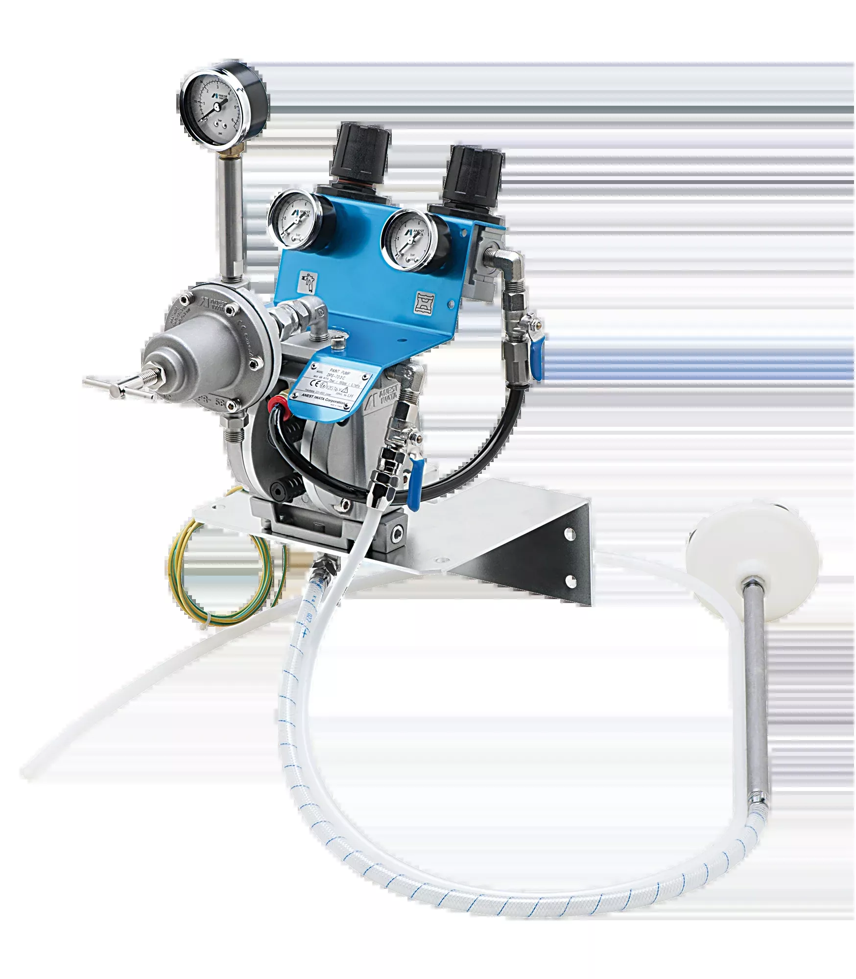 Anest Iwata DPS704CN Diaphragm Pump Unit (SST Wall Mount)