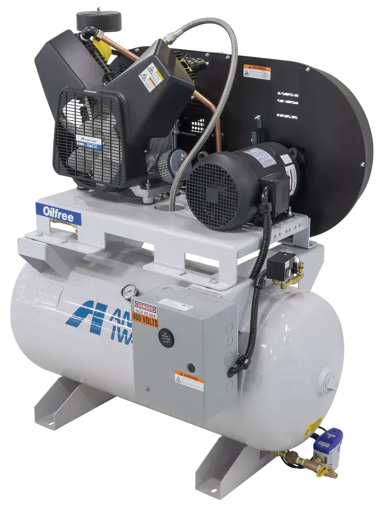 Anest Iwata OFT-2-H-30 Oil Less Reciprocating Compressor