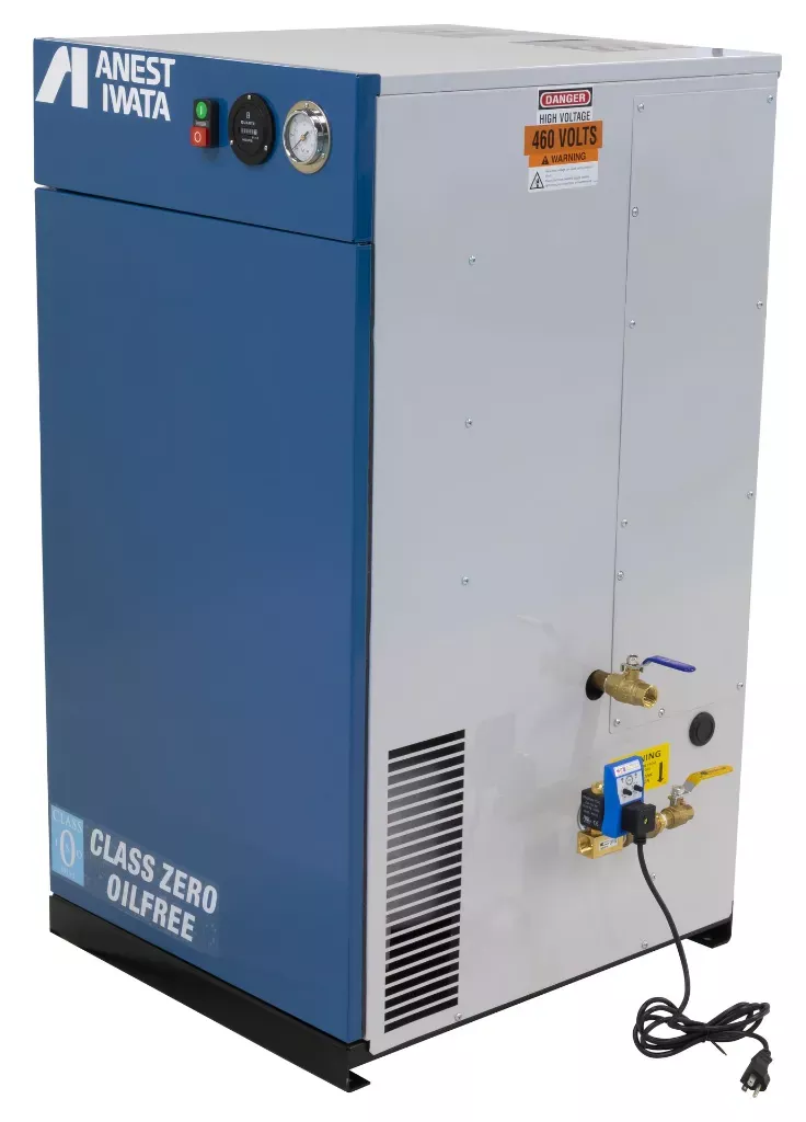 Anest Iwata SLE-1 Oil-Less Scroll Compressor (Industrial Enclosed)