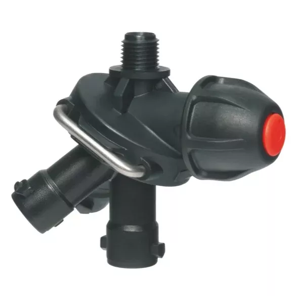 Arag 1/4" NPT Threaded Inlet With Triple Nozzle Holder Body