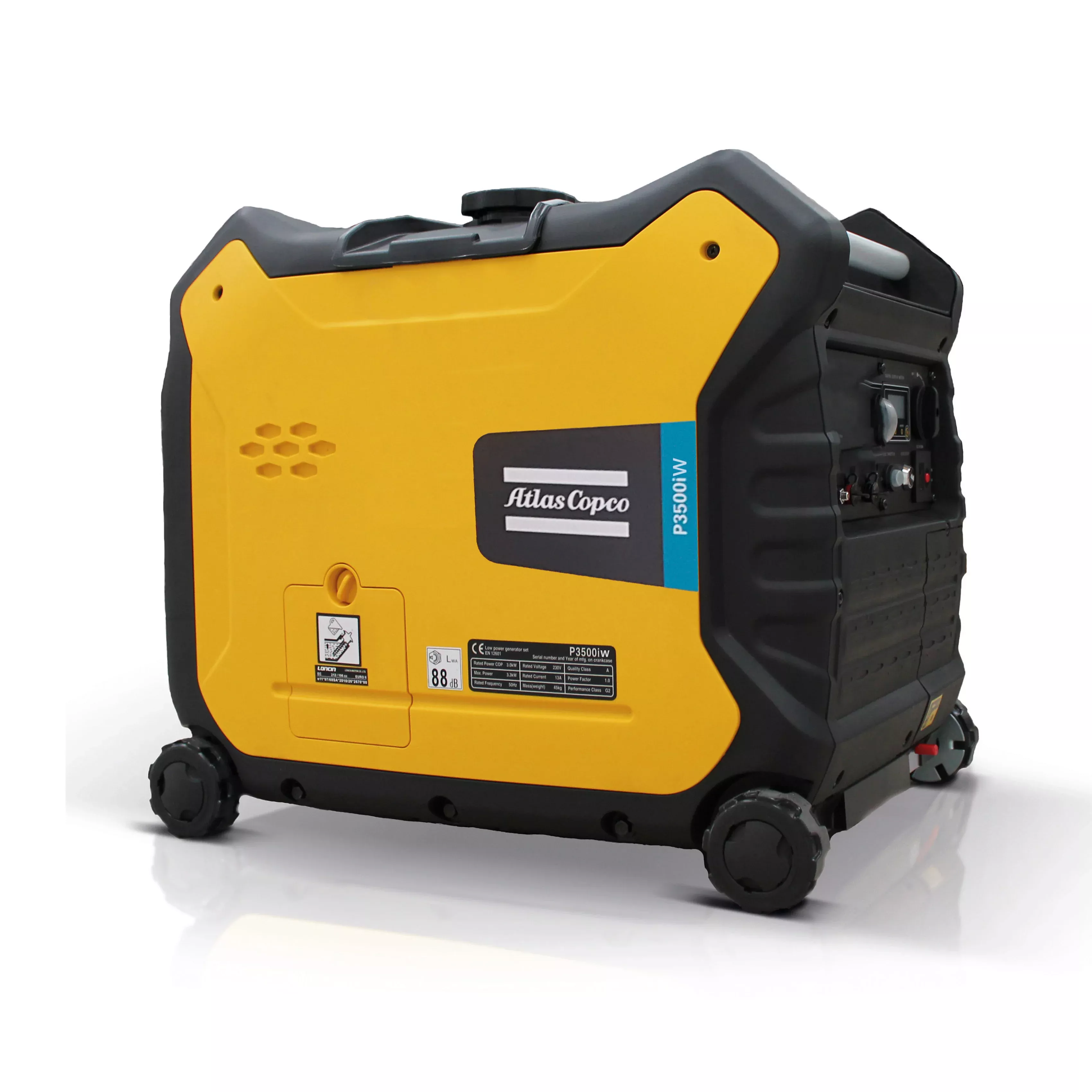 Atlas Copco P3500iW Portable Inverter Generator