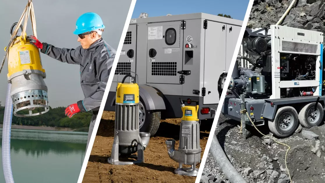 Atlas Copco WEDA D50N Submersible Dewatering Pump