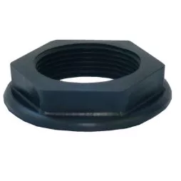 Back Nut 1" BSP Poly