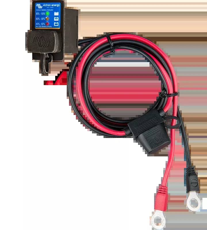 Battery indicator panel