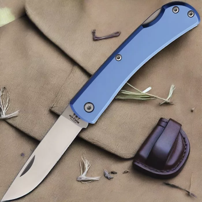 Bear & Son Small Farmhand Lockback Blue