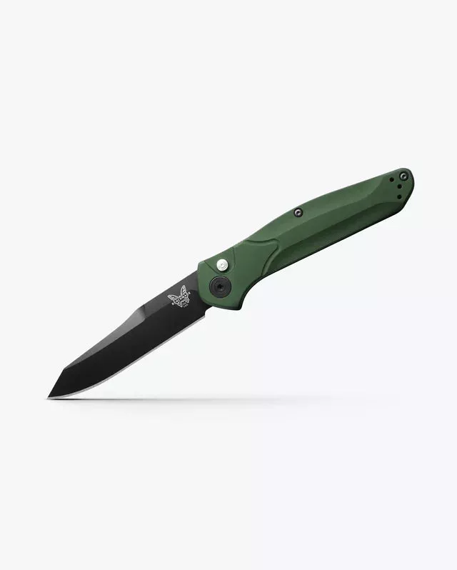 Benchmade Auto Osborne Green Alum/S30V