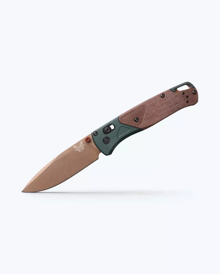 Benchmade Bugout Taiga Green/Micarta/S90V