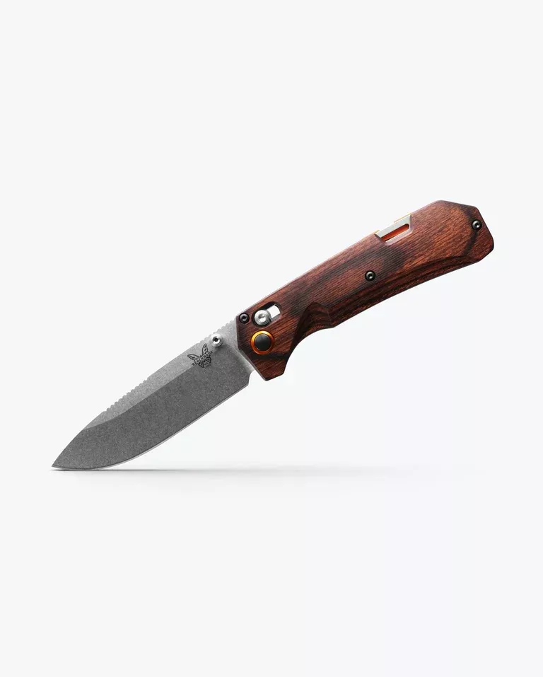Benchmade Grizzly Creek (Drop Point) Stabilized Wood/S30V