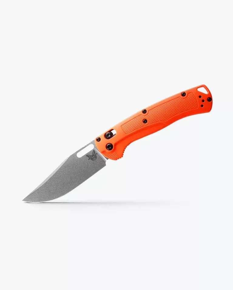 Benchmade Taggedout Orange Grivory/CPM154