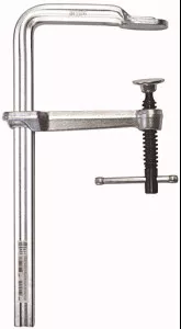 BESSEY GS16K classiX Standard Pad Clamps, 6 in, 3 1/8 in Throat, 550 lb Load Cap (1 EA)