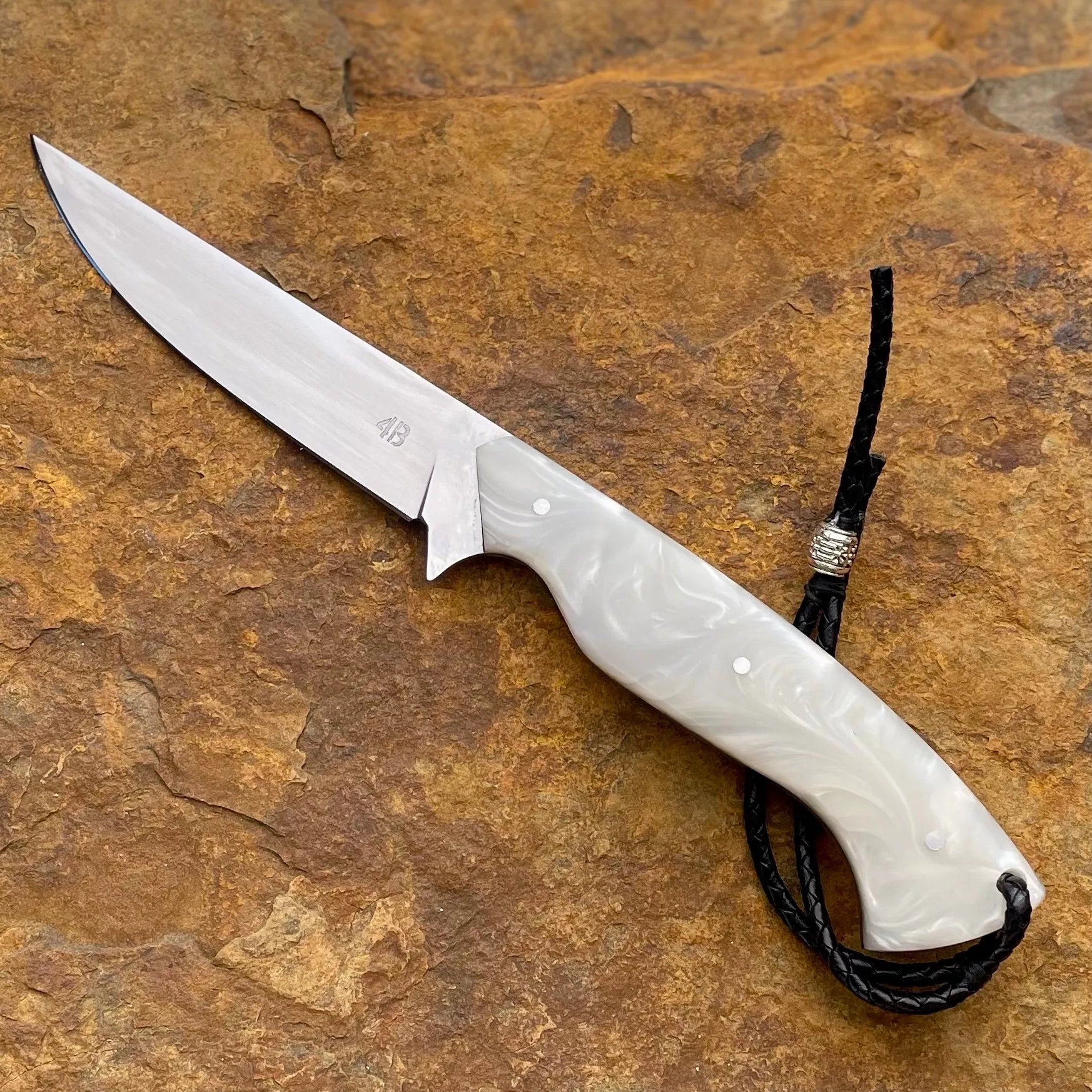 Bird and Trout in 1095 w/ White Resin