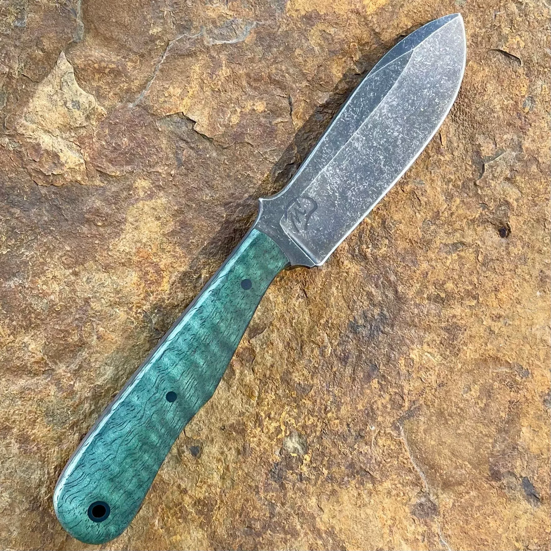 Bird & Trout in 52100 w/ Green Curly Maple