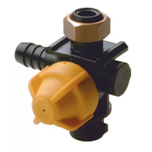 Braglia Nozzle Body For Dry Booms Thread Attach 1/2" Left Tail