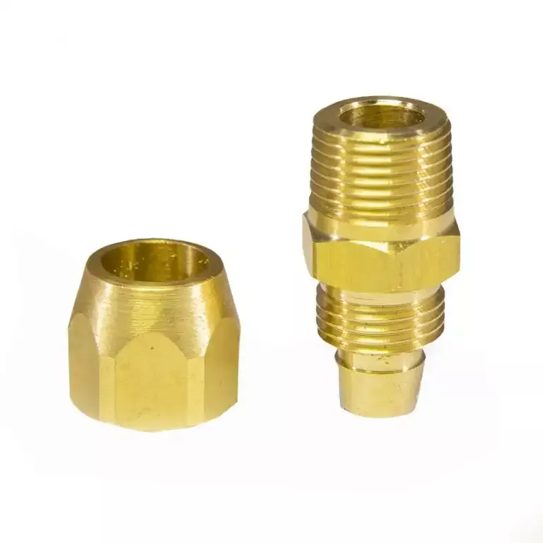 Brass Push Coupler Suit Quik-Spray 3/8'' Inside Diameter Tube With 3/8" BSPM Thread