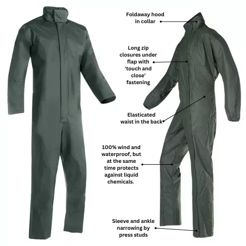 Breathalon Chemical Spray Suit Size L