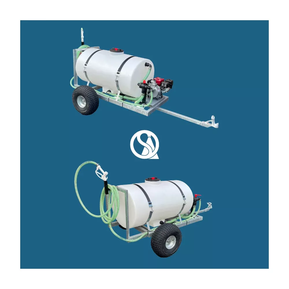 Calf Milk Trailer 600L With 2" Honda Pump