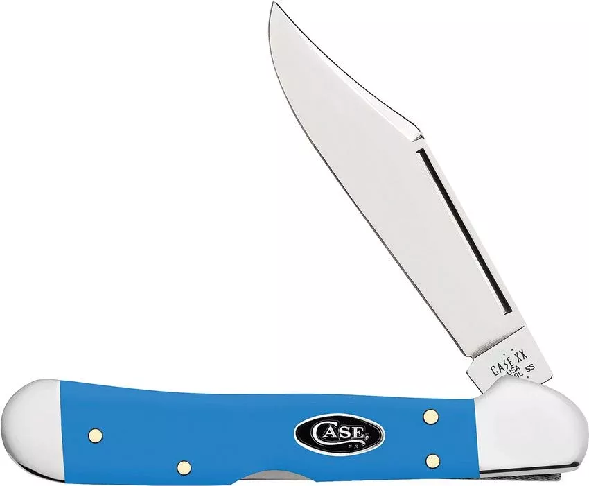 Case Cutlery Mini Copperlock Light Blue