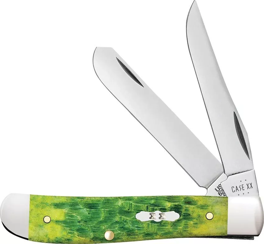 Case Cutlery Mini Trapper Green Apple