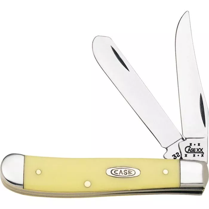 Case Cutlery Mini Trapper Yellow CS