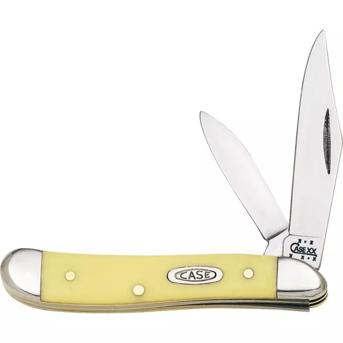 Case Cutlery Peanut Yellow Synthetic CS