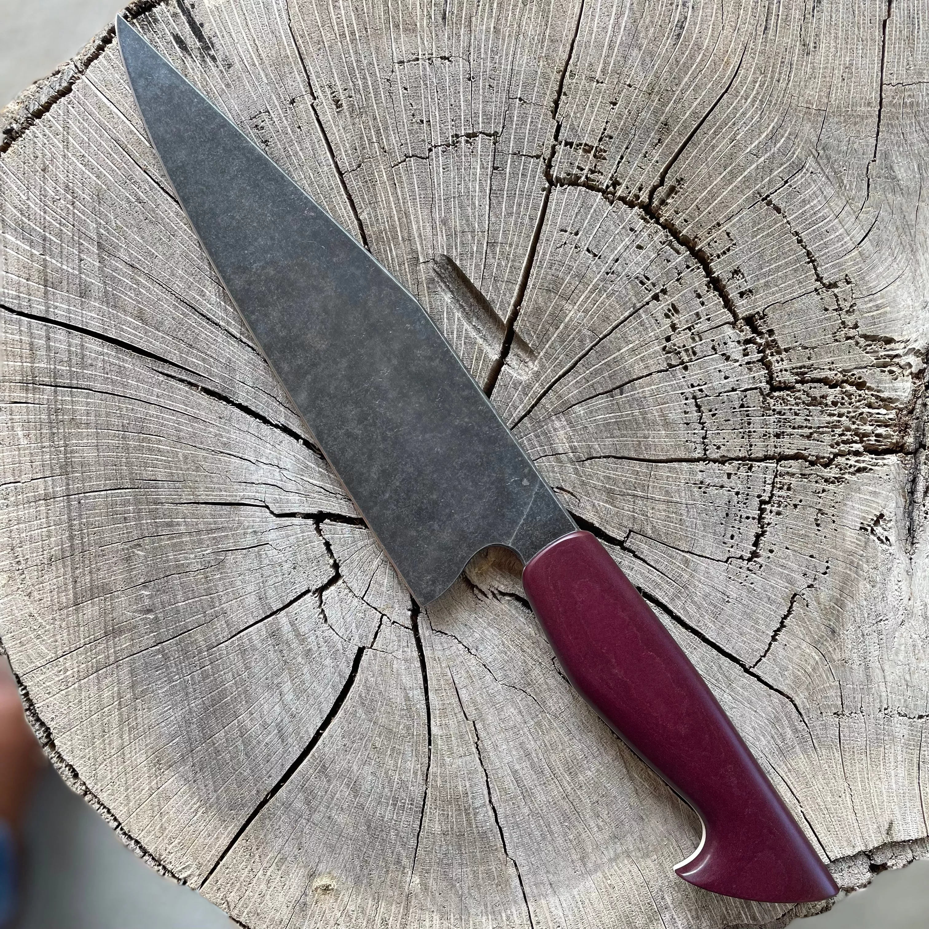 Chef in 52100 w/ Richlite & Micarta