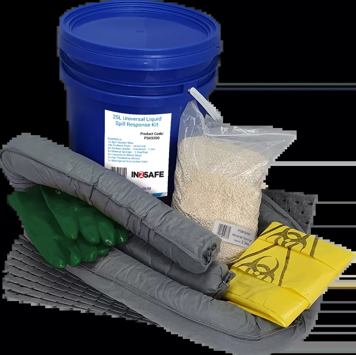 Chemical Spill Kit Large 25L Bucket