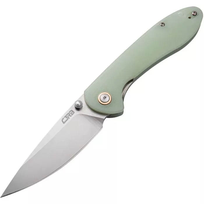CJRB Feldspar Linerlock Jade G10/AR-RPM9