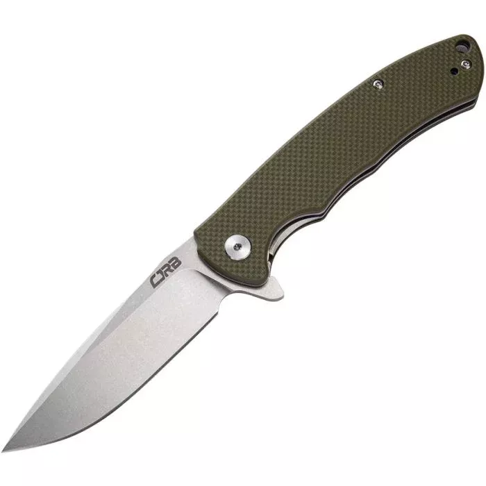 CJRB Taiga Linerlock Green G10/D2