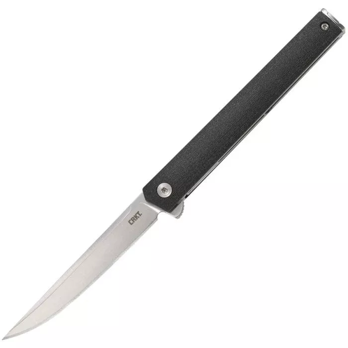 CRKT CEO Blk GRN/AUS-8 Stainless - Satin