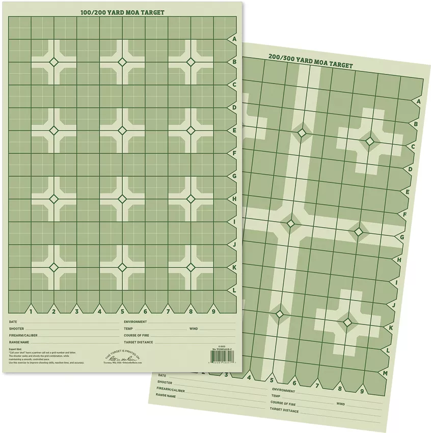 Distance Shooting Target Cross