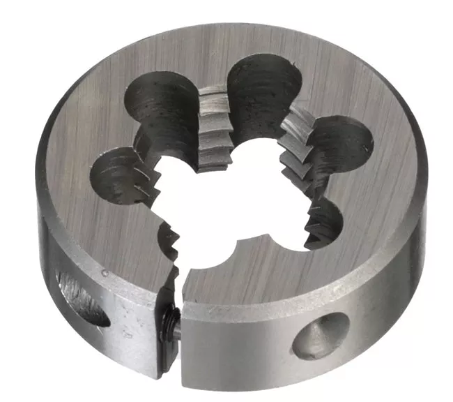 Drill America DWTSMR212-32X2 m32 X 2 2-1/2″ OD HSS Round Adjustable Die, Special, DWTSMR212-32X2
