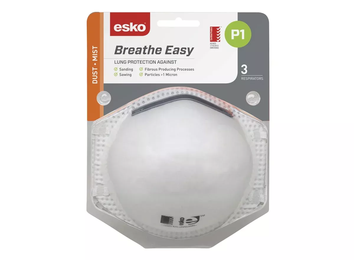 Dust Mask Non-Valved P1 3Pk