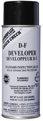 Dynaflux DF315-16 16 oz Aerosol Can of Visible Dye Penetrant Systems Developer (12 Cans)
