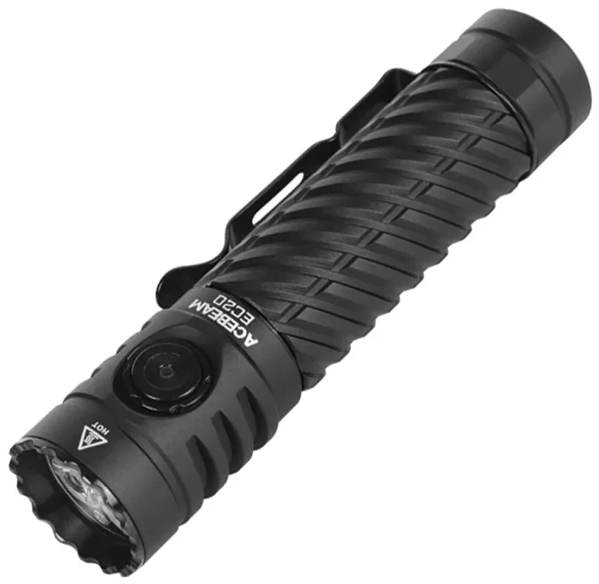 EC20 Flashlight Black Nichia