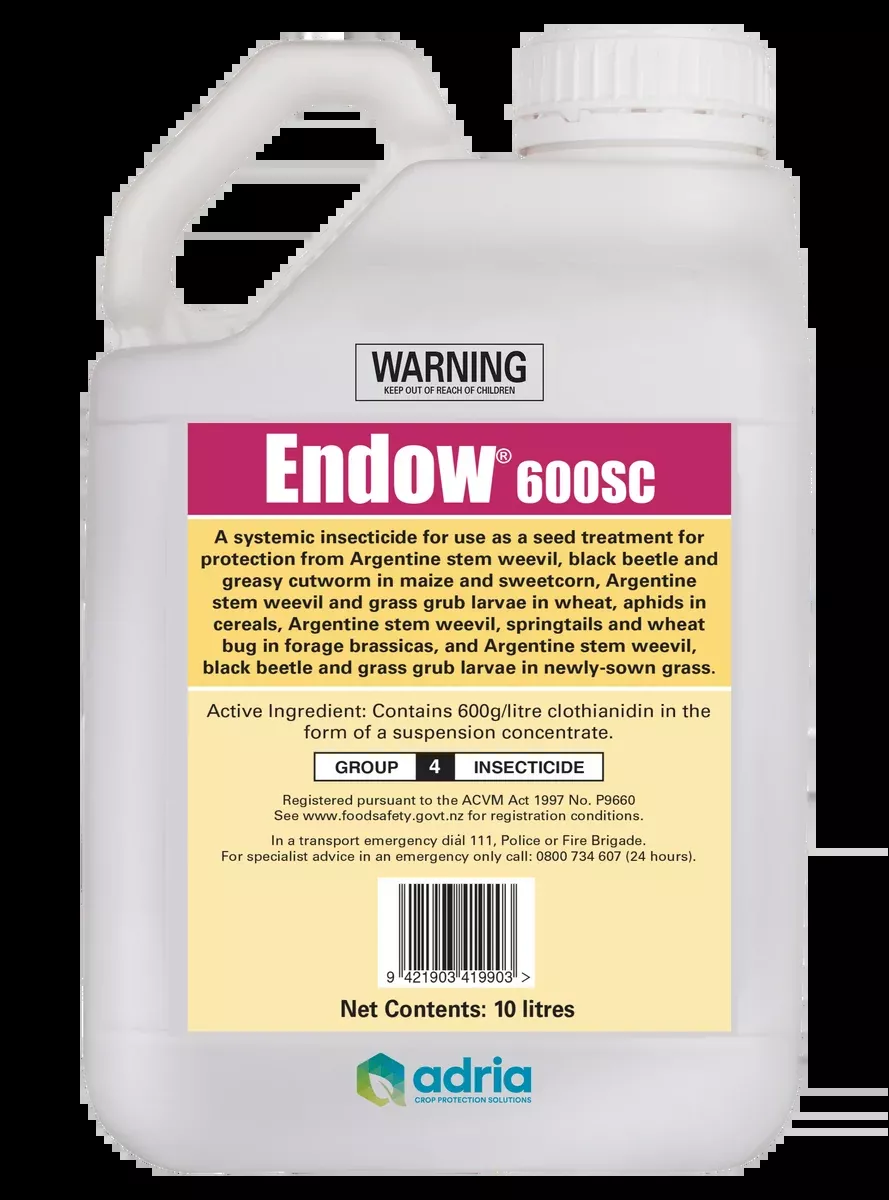 Endow 600SC Seed Treatment 10L
