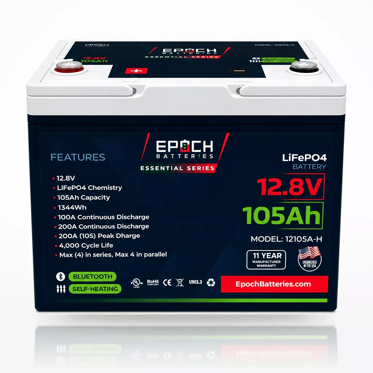 Epoch Essential Series 12V LiFePO4 Battery