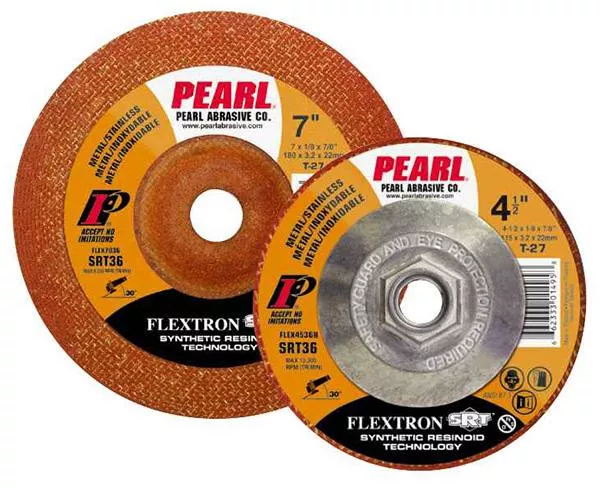 FLEX4046 SRT™ Flextron Flexible Grinding Wheel, 4" x 1/8"(25 Pack)